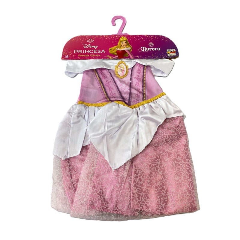 Fantasia Princesa Aurora Tamanho M - Novabrink