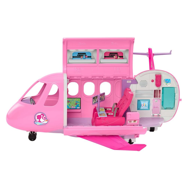 Barbie Brinquedo Avião dos Sonhos com Som - Mattel