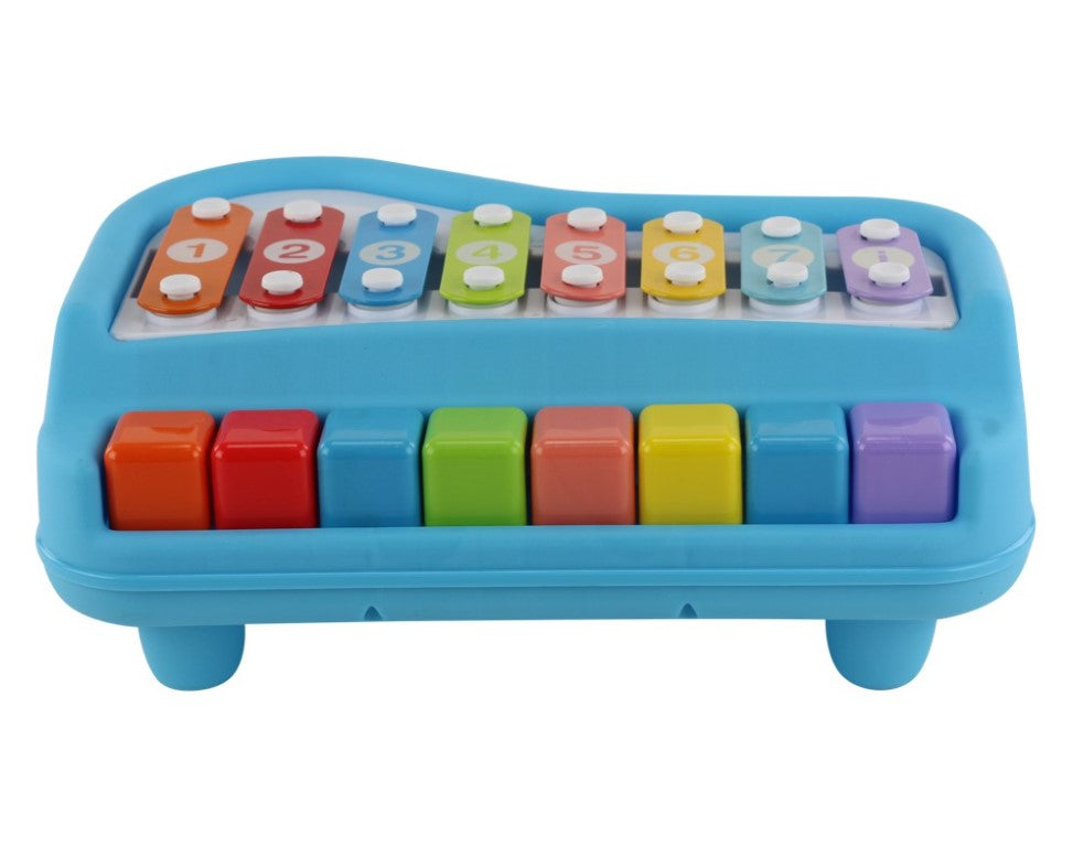 Brinquedo Musical 2 em 1 Xilofone e Piano Infantil