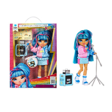 Boneca Jr High Rockband Skyler Rainbow High - MGA