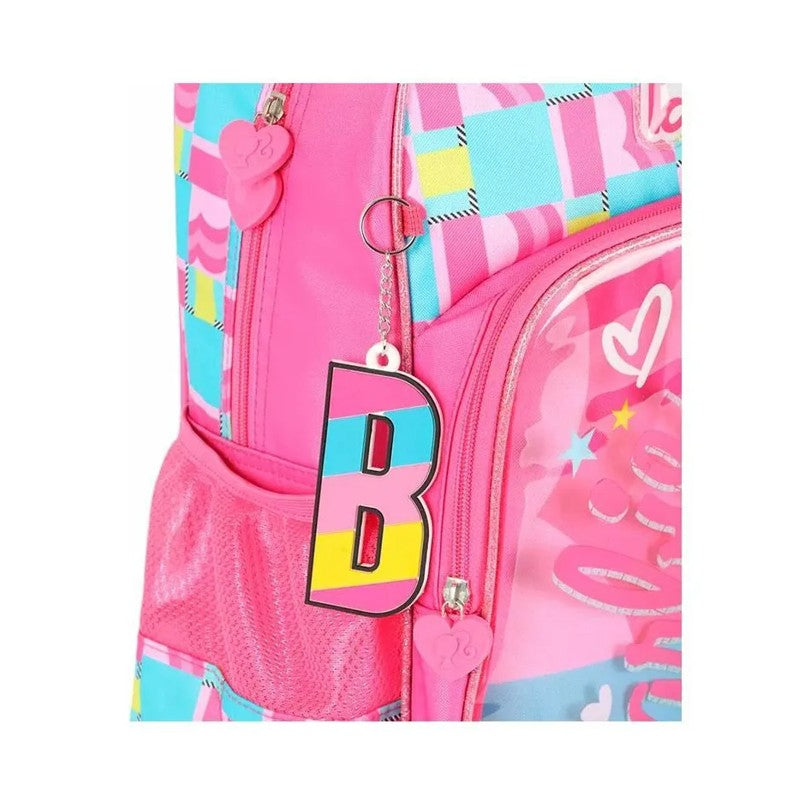 Mochila de Rodinha Escolar Barbie Fashion - Luxcel