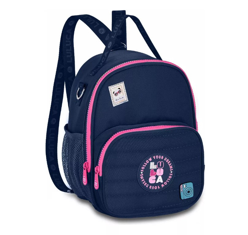 Kit Mochila de Costas Luluca com Lancheira e Estojo LU24635