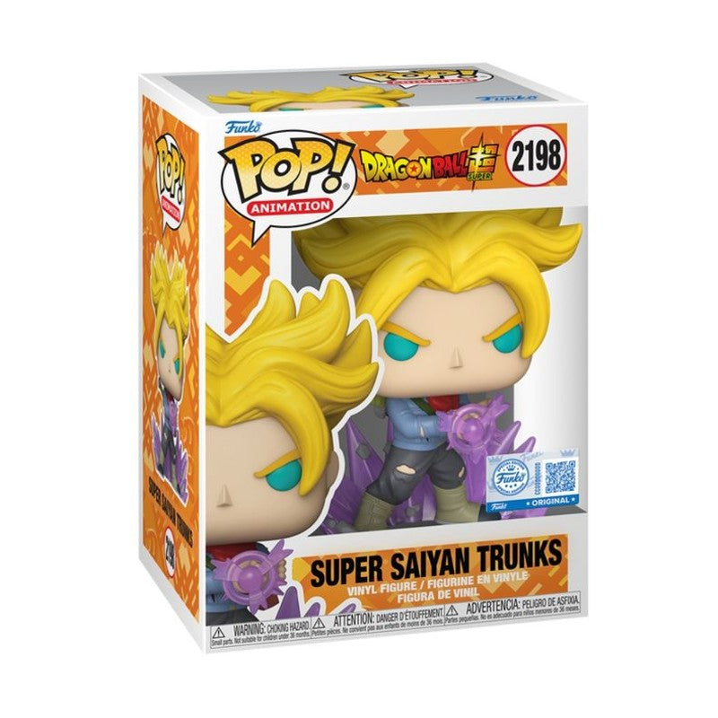 Boneco Funko Pop Dragon Ball Super Saiyajin Trunks - Candide