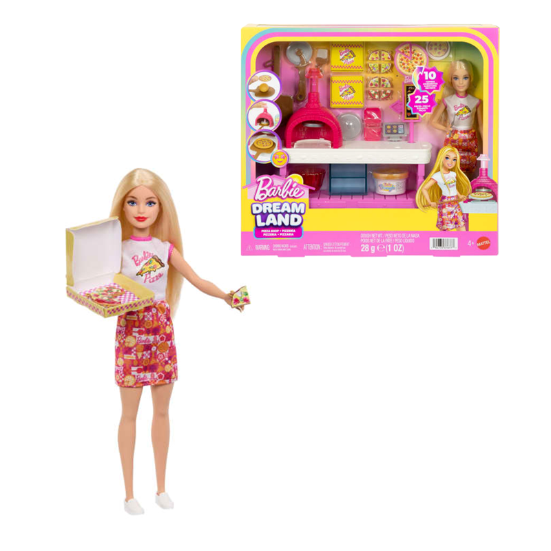 Conjunto Pizzaria da Barbie Com Boneca - Mattel