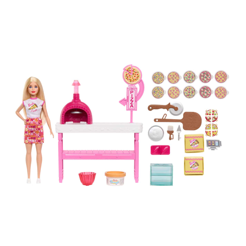 Conjunto Pizzaria da Barbie Com Boneca - Mattel