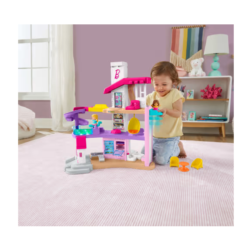 Little People Barbie Casa Dos Sonhos com Luz e Som - Mattel