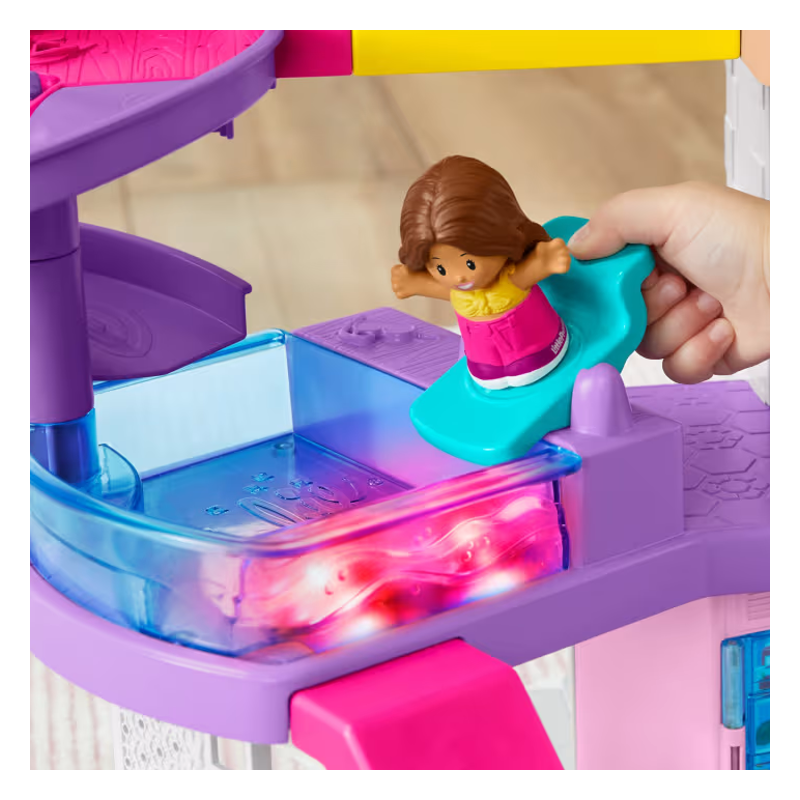 Little People Barbie Casa Dos Sonhos com Luz e Som - Mattel