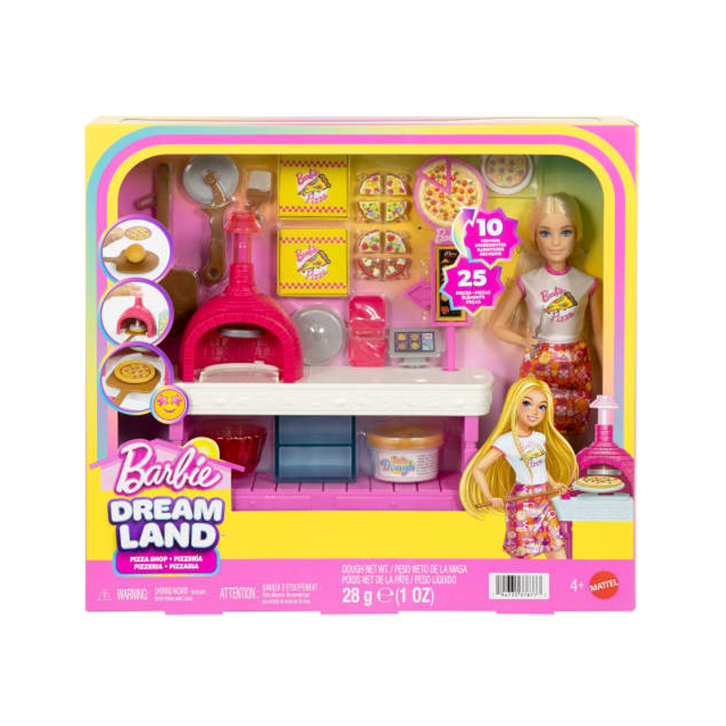 Conjunto Pizzaria da Barbie Com Boneca - Mattel