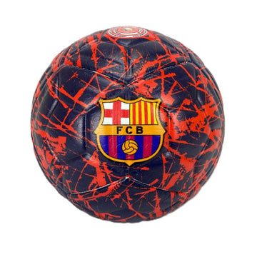 Mini Bola com  Escrita Barça - Futebol e Magia
