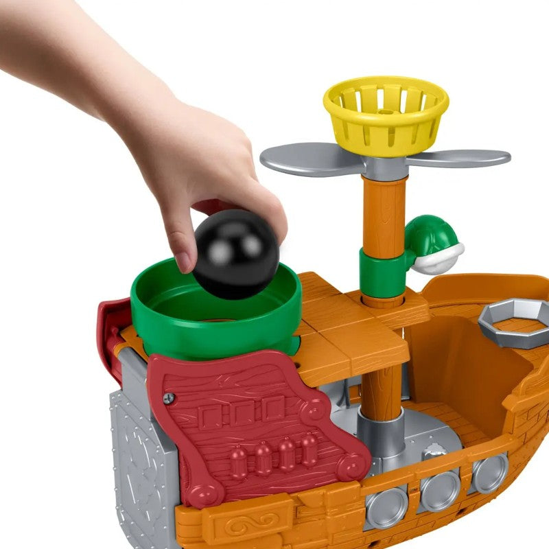 Brinquedo Little People Aerobarco do Bowser - Mattel