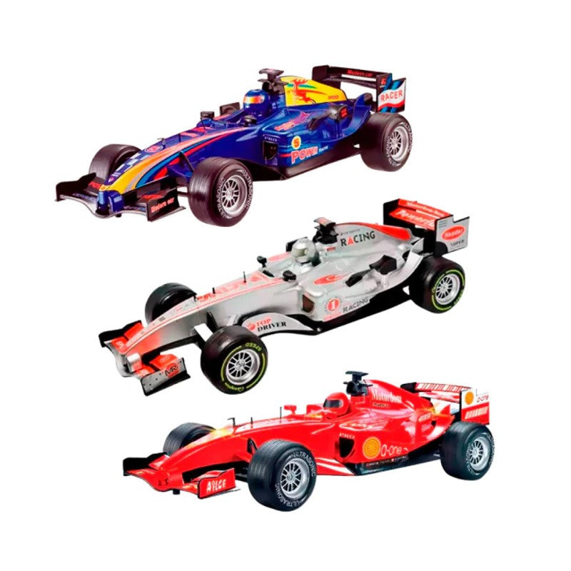 Carro de Corrida de Formula F1 Escala 1:18 com Som e Luz - Brink Center
