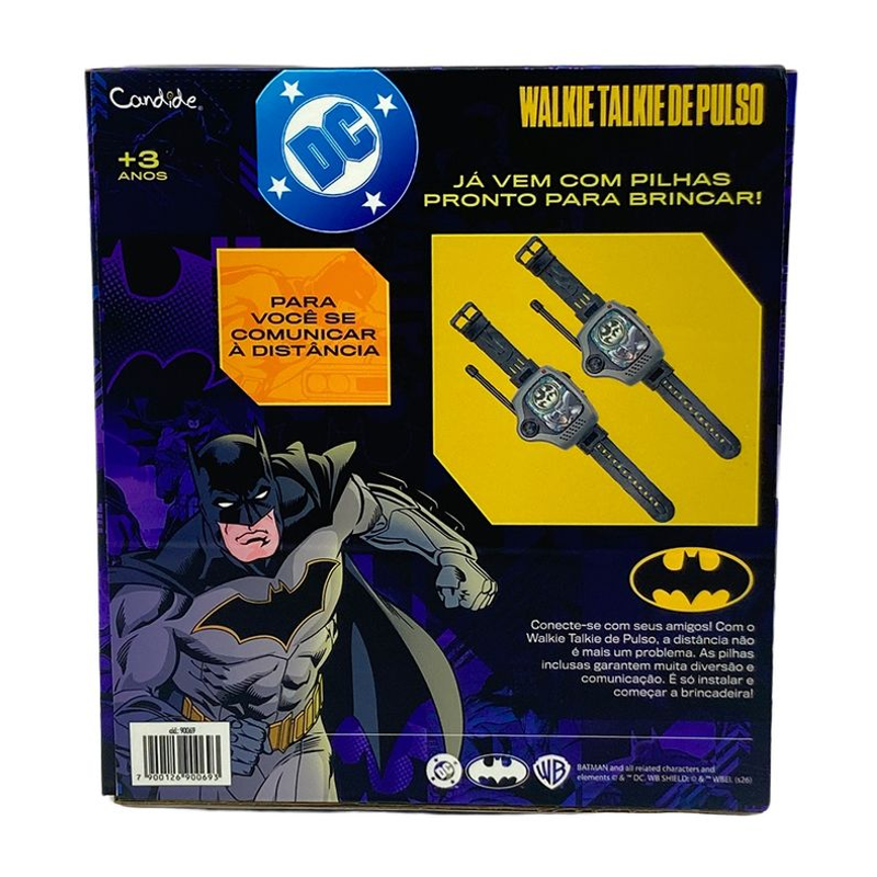 Walkie Talkie de Pulso Batman - Candide