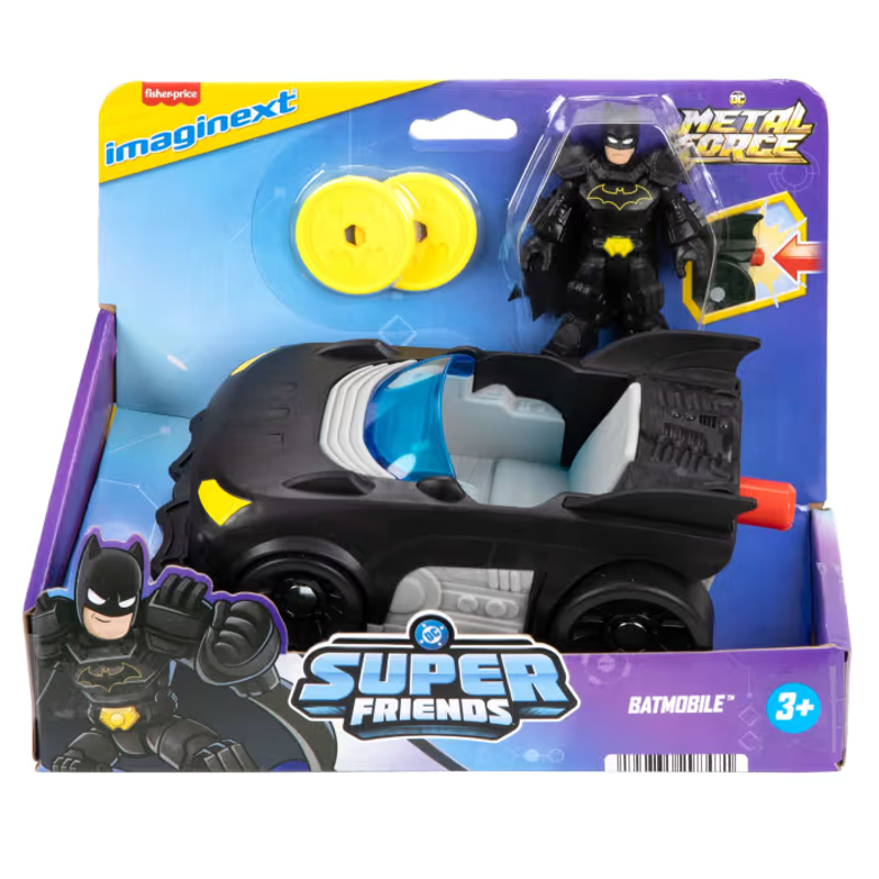 Boneco Batman com Veículo Imaginext - Mattel