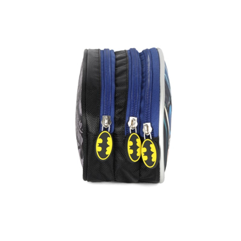 Estojo Organizador Batman Luxcel Triplo Zíper