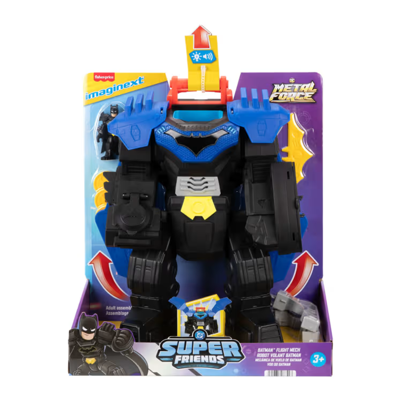 Imaginext Figura Batman Mech com Luz e Som - Mattel