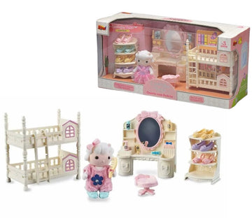 Casinha Feliz Conjunto Quarto com Beliche - Zoop Toys ZP01239