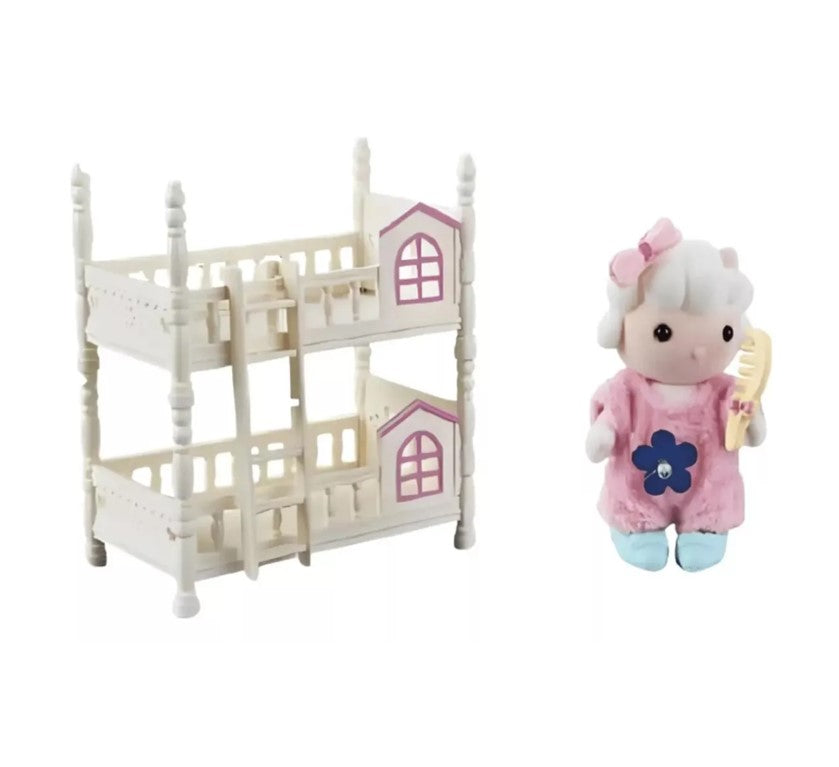 Casinha Feliz Conjunto Quarto com Beliche - Zoop Toys ZP01239