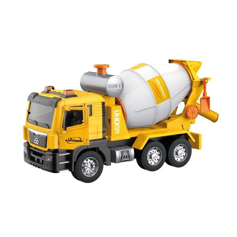 Caminhão Betoneira 1:10 Fricção Luz e Som - Brink Center