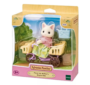 Sylvanian Families Passeio De Bicicleta Mamãe Gato - Epoch