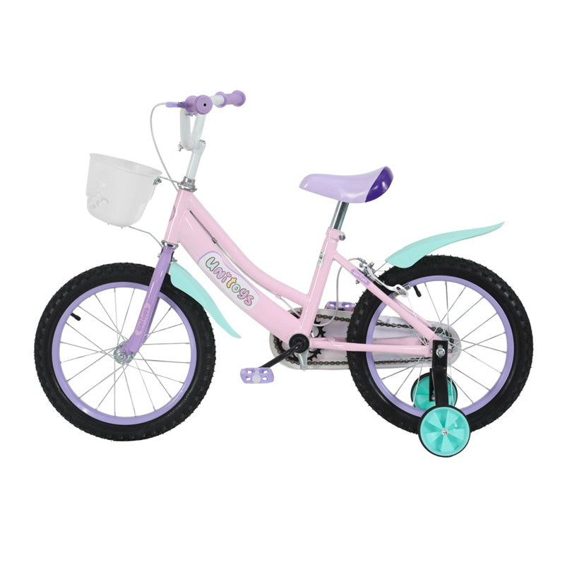 Bicicleta Infantil Aro 16 Candy Pop Rosa - Unitoys