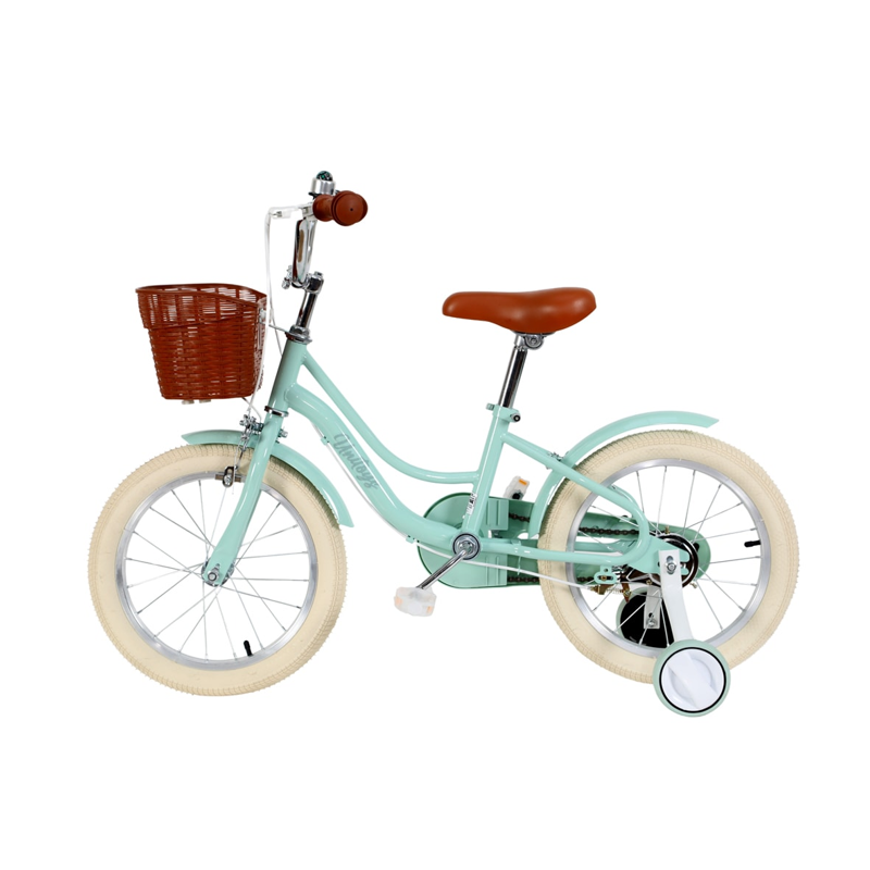 Bicicleta Infantil Aro 16 Retrô Mint Verde - Unitoys