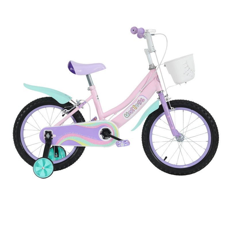Bicicleta Infantil Aro 16 Candy Pop Rosa - Unitoys
