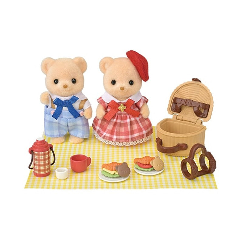 Sylvanian Families Irmã e Irmão Urso Biscoito - Epoch