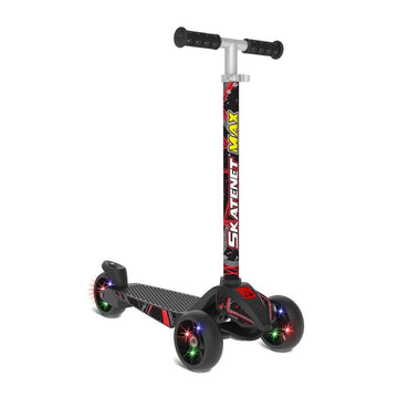 Patinete Infantil Ajustável Max Led Black Bandeirante