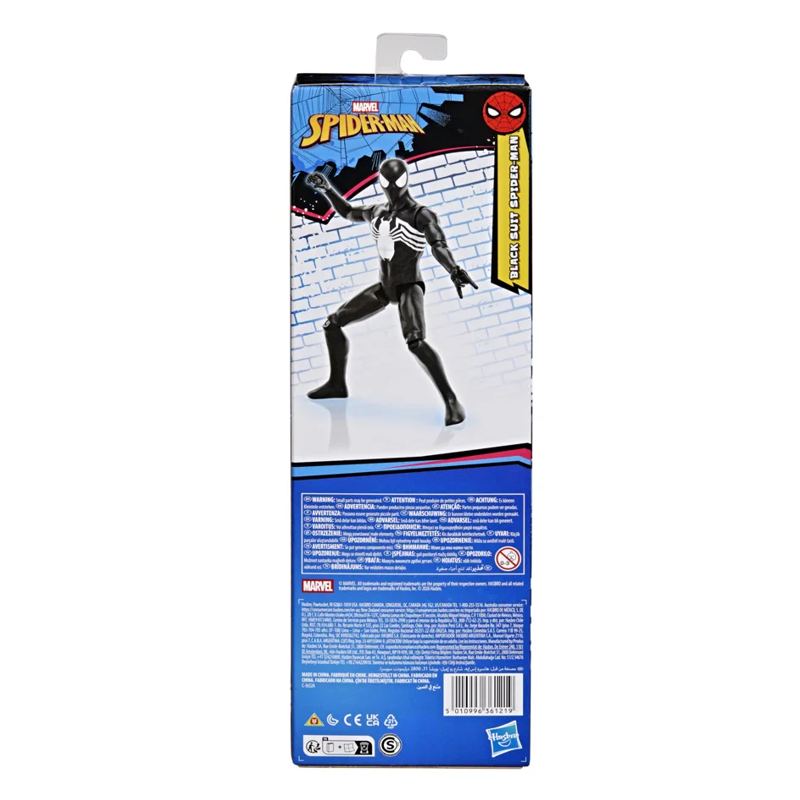 Boneco Homem Aranha Black Suit Titan Series - Hasbro