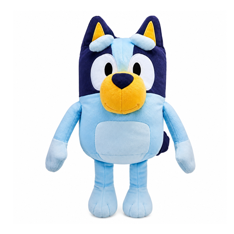 Pelúcia Infantil Bluey com Som 30cm - Candide