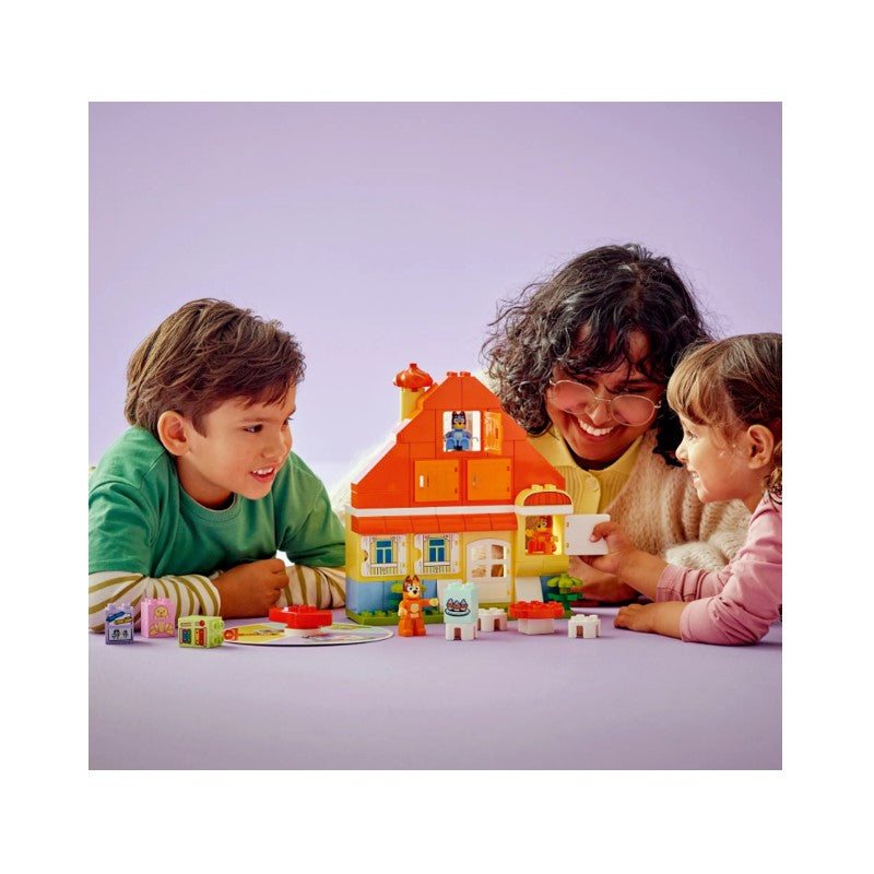 Lego Casa da Família Bluey Jogo da Memória - 10459
