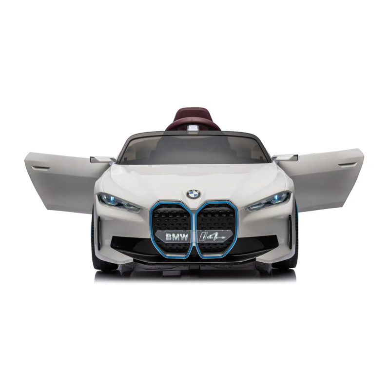 Carro Elétrico BMW I4 Branco 12v Com Controle Remoto - Zippy