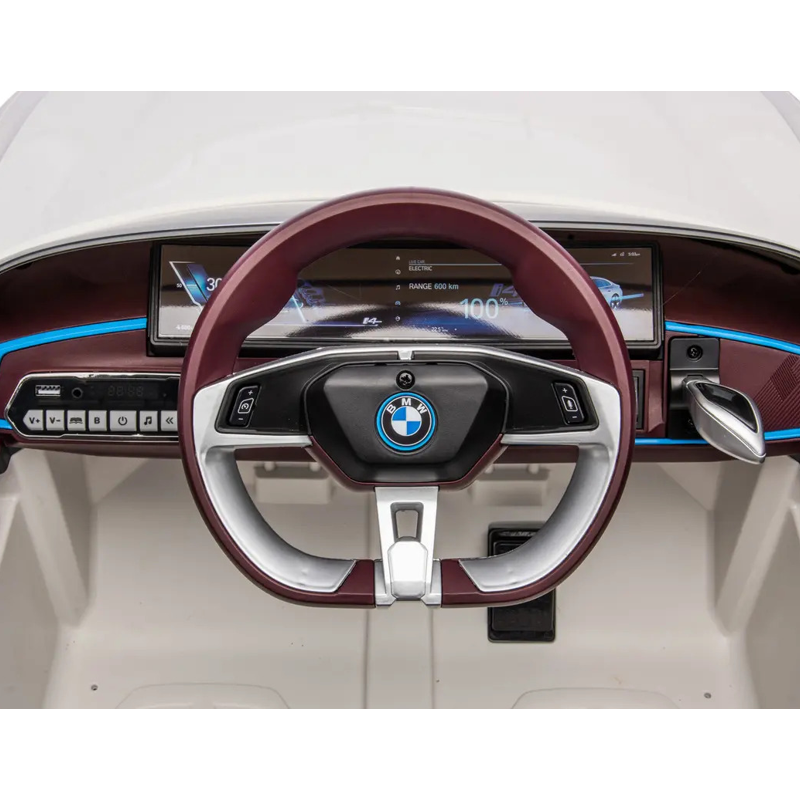 Carro Elétrico BMW I4 Branco 12v Com Controle Remoto - Zippy