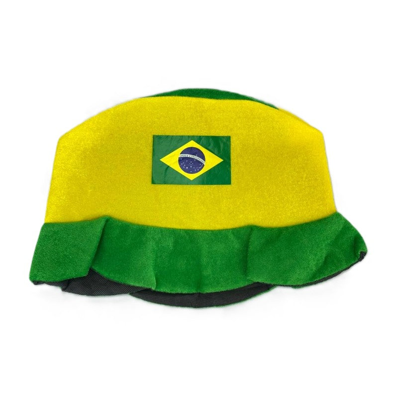 Gorro e Chapéu Verde e Amarelo do Brasil - Art Brink