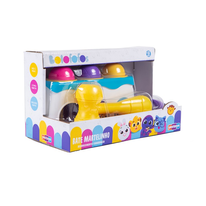 Bolofofos Bate Martelinho - Yestoys