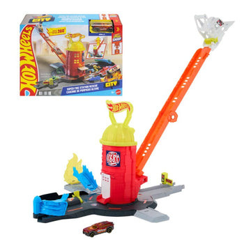 Hot wheels City Super Quartel dos Bombeiros - Mattel