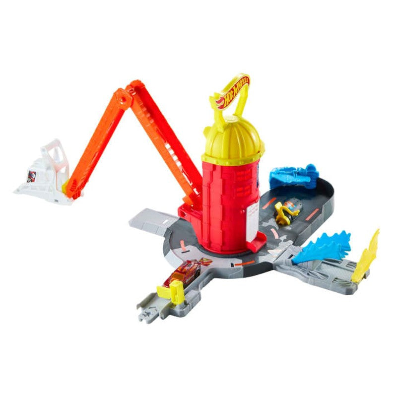 Hot wheels City Super Quartel dos Bombeiros - Mattel
