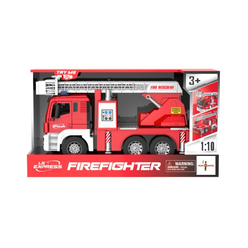 Caminhão Bombeiro 1:10 Com Lançador de Água - Brink Center