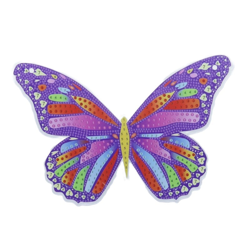 Kit Adesivos Brilhante 3D Borboleta - Shiny Toys