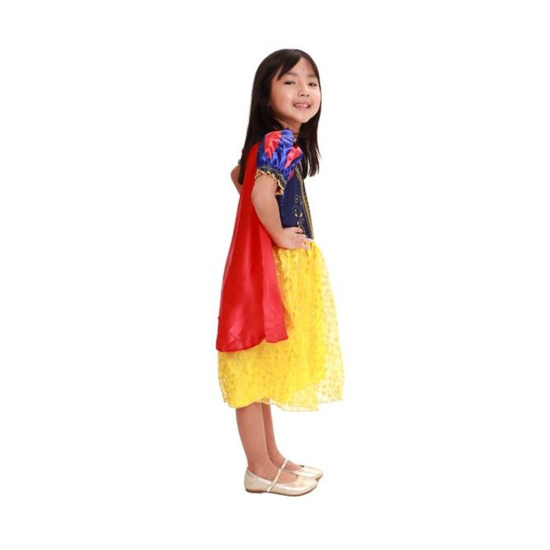 Fantasia Princesa Branca de Neve Tamanho M - Novabrink