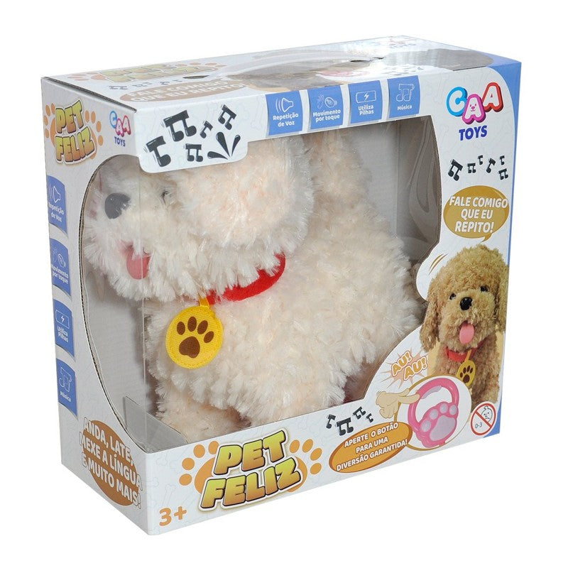 Cachorrinho Pet Feliz com Luz e Movimento - CAA