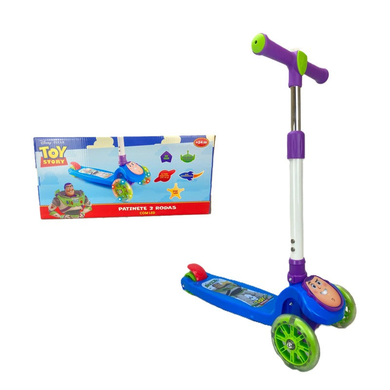 Patinete 3 Rodas com Led Buzz Lightyear - Brink Center
