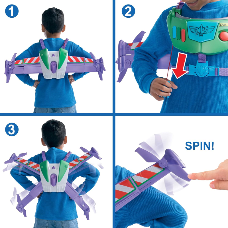 Hi -Tech Space Ranger Jetpack do Buzz Lightyear - Mattel