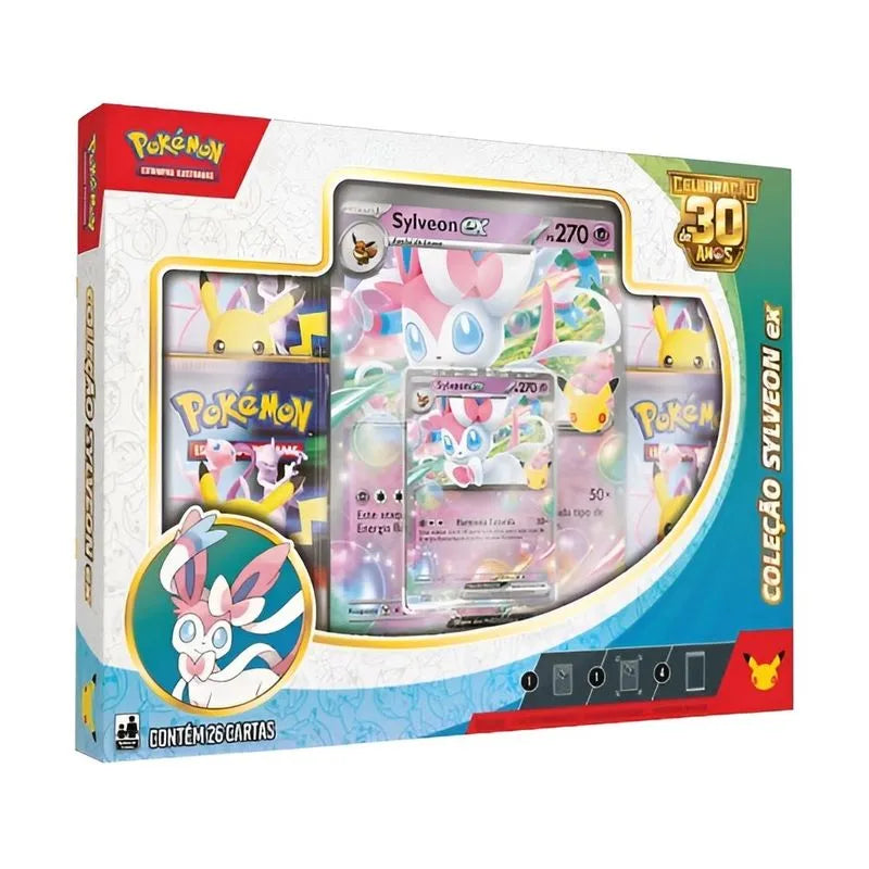 Pokémon Celebração de 30 Anos Coleção ex - Copag