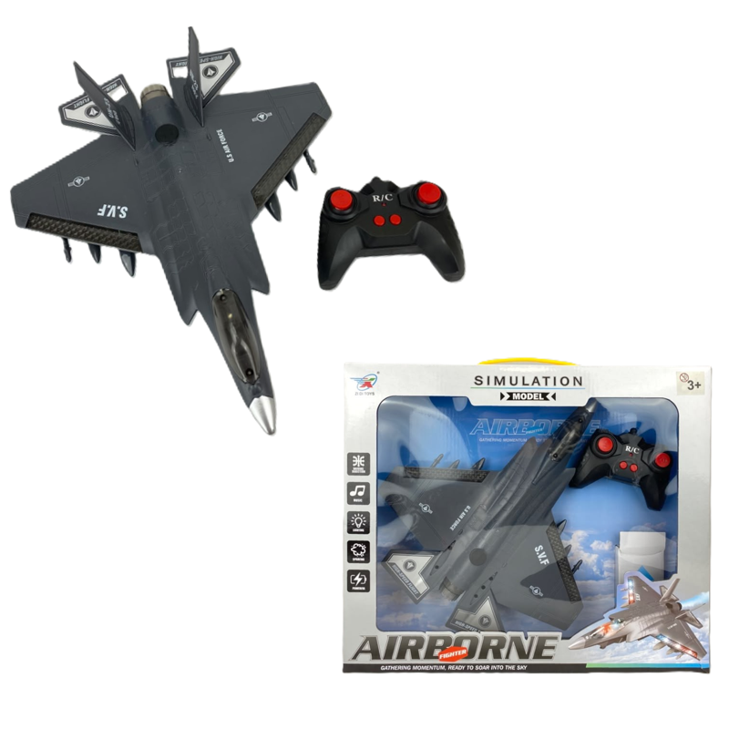 Brinquedo Avião Caça de Controle Remoto - Brink Center