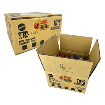 Matchbox Caixa Lacrada com 24 Carrinhos - Mattel 30782