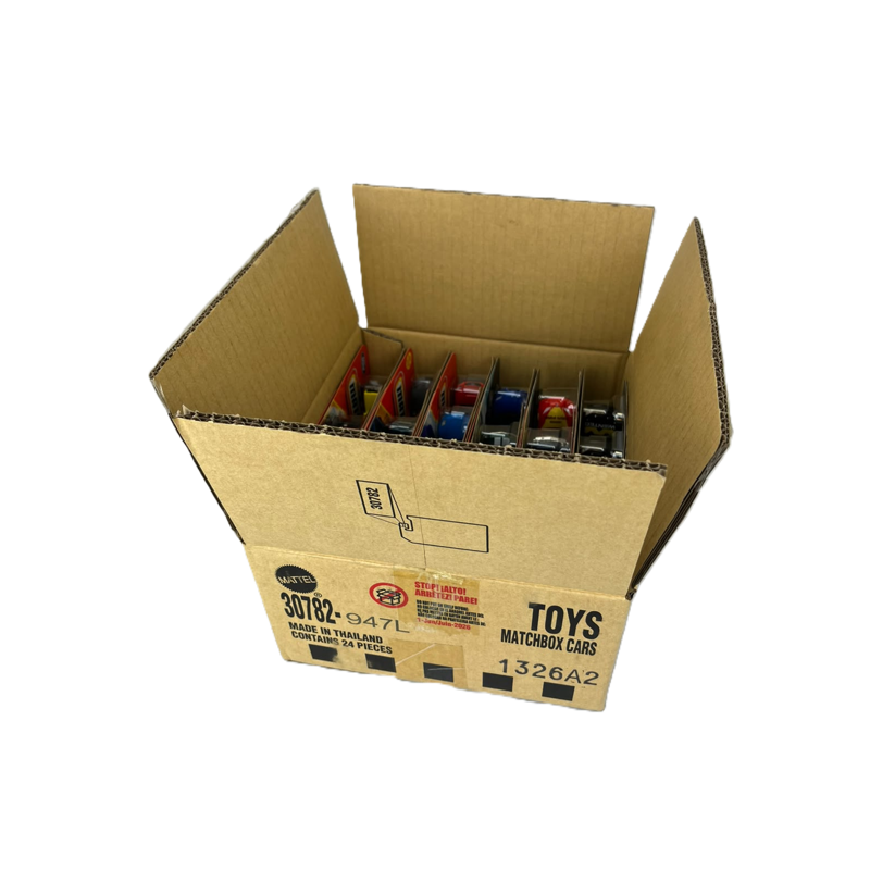 Matchbox Caixa Lacrada com 24 Carrinhos - Mattel 30782