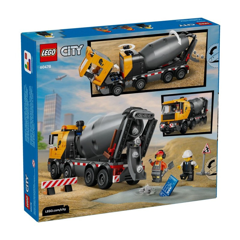 Lego City Caminhão Betoneira - 60478