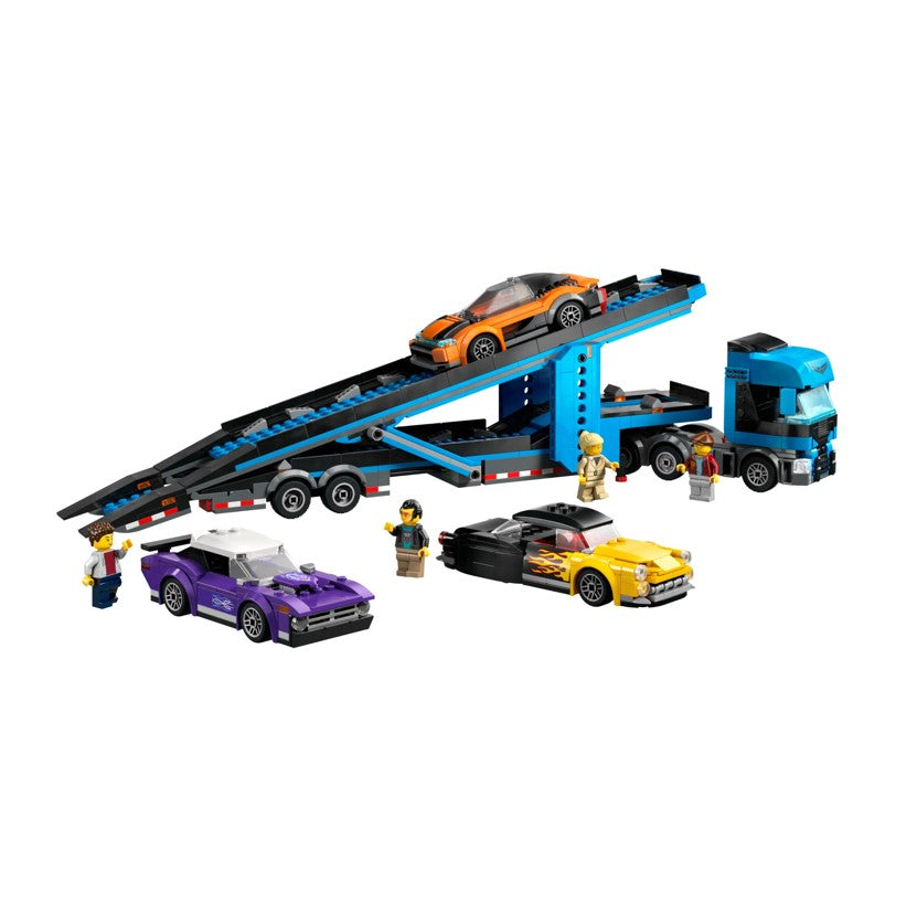 Lego City Caminhão Transportador e Carros Esportivos - 60408