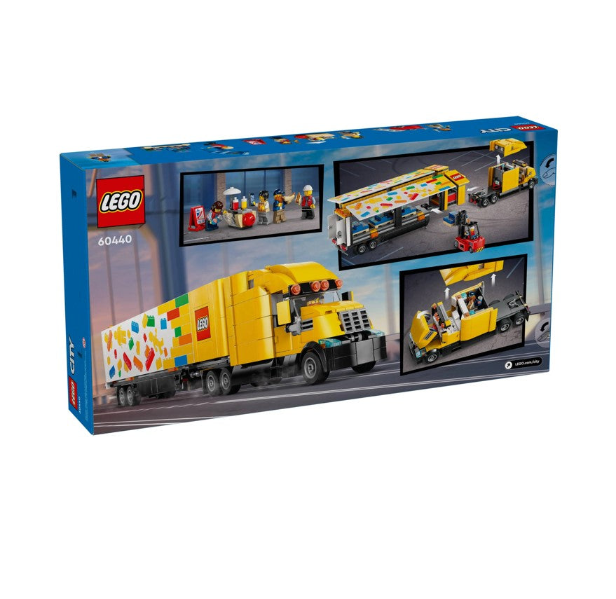 Lego City Caminhão de Entrega Amarelo - 60440